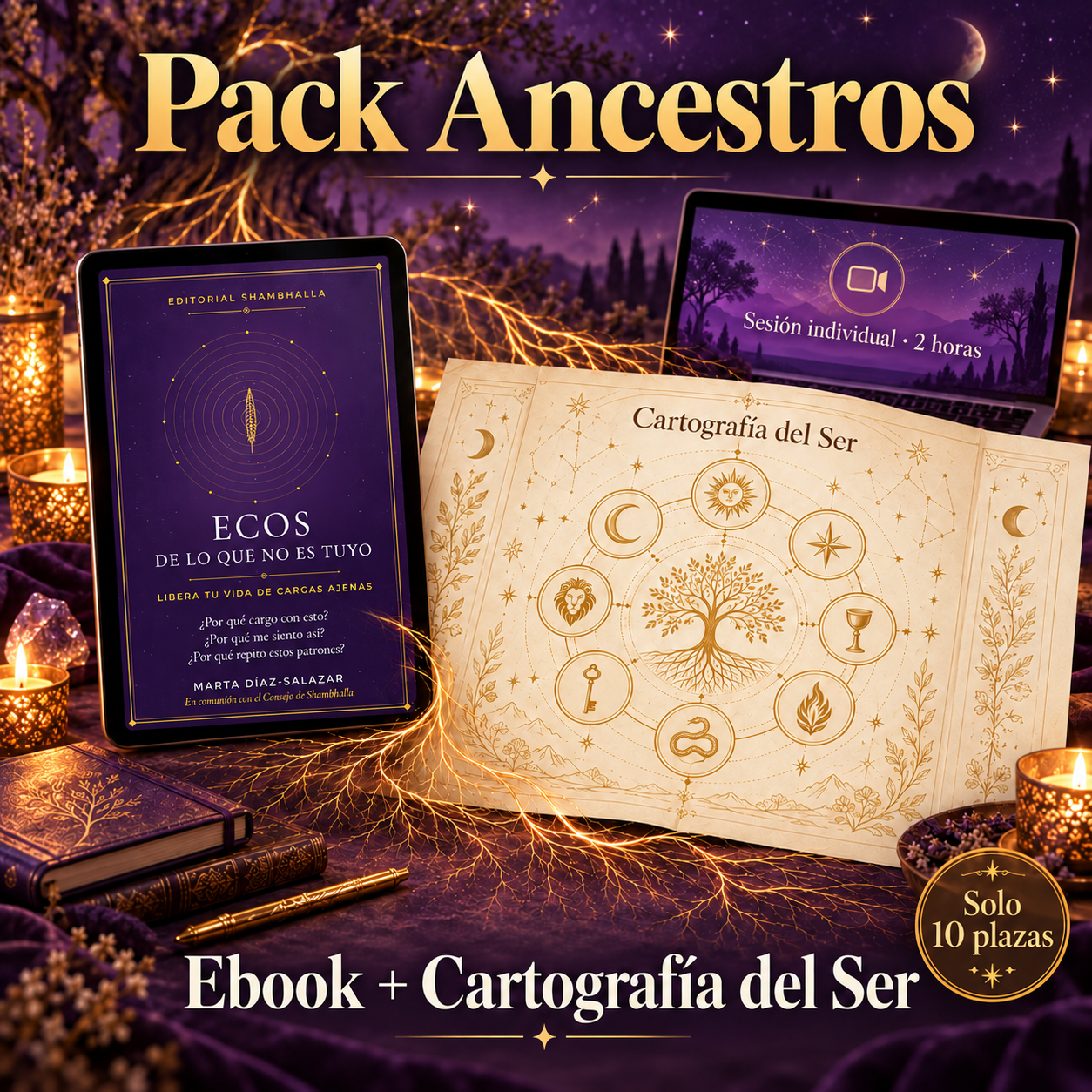 Pack Ancestros con portada de Shambhalla